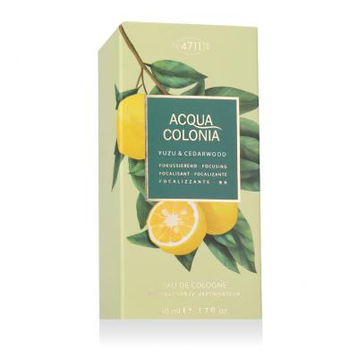4711 Acqua Colonia Yuzu &amp; Cedarwood Kolonjska voda 50 ml