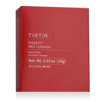 TIRTIR Mask Fit Red Cushion Puder 18 g Nijansa 27C Cool Beige