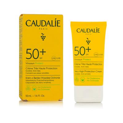 Caudalie Vinosun Protect Very High Protection Cream SPF50+ Proizvod za zaštitu lica od sunca 50 ml