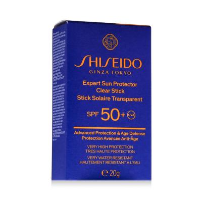 Shiseido Expert Sun Protector Clear Stick SPF50+ Proizvod za zaštitu lica od sunca 20 g