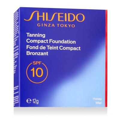 Shiseido Sun Protection Tanning Compact Foundation SPF10 Puder za žene 12 g Nijansa Honey