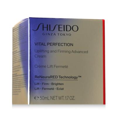 Shiseido Vital Perfection Uplifting &amp; Firming Advanced Cream Dnevna krema za lice za žene 50 ml