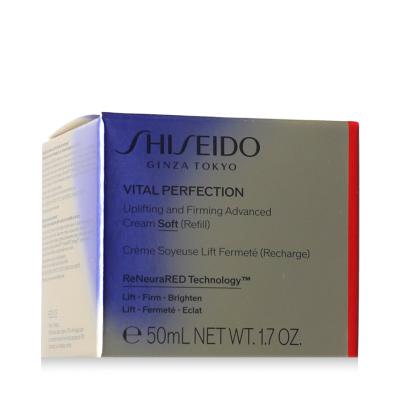 Shiseido Vital Perfection Uplifting &amp; Firming Advanced Cream Soft Dnevna krema za lice za žene punilo 50 ml