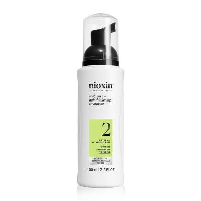 Nioxin System 2 Scalp Care + Hair Thickening Treatment Njega kose bez ispiranja za žene 100 ml