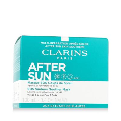 Clarins After Sun SOS Sunburn Soother Mask Proizvod za njegu nakon sunčanja za žene 100 ml