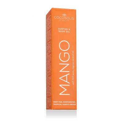 COCOSOLIS Suntan &amp; Body Oil Mango Proizvod za zaštitu od sunca za tijelo za žene 110 ml