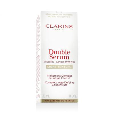 Clarins Double Serum Light Texture Serum za lice za žene 30 ml