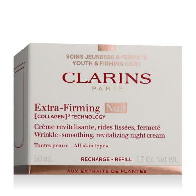 Clarins Extra-Firming Nuit Wrinkle Smoothing Revitalizing Night Cream Noćna krema za lice za žene punilo 50 ml