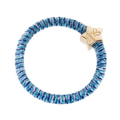 By Eloise London Velvet Gold Star Gumice za kosu 1 kom Nijansa Indigo