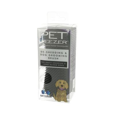 Tangle Teezer Pet Teezer De-Shedding &amp; Dog Grooming Brush Četka za kosu 1 kom Nijansa Purple