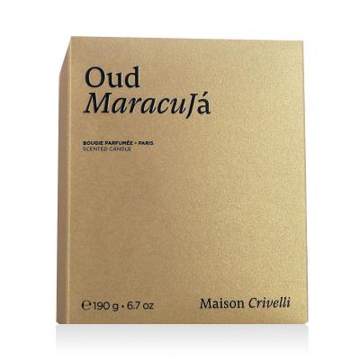 Maison Crivelli Oud Maracujá Mirisna svijeća 190 g
