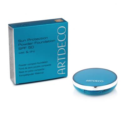 Artdeco Sun Protection Powder Foundation SPF50 Puder za žene 9,5 g Nijansa Neutral 20 Cool Beige