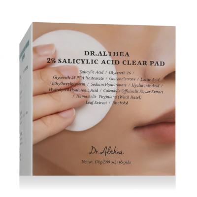 Dr. Althea 2% Salicylic Acid Clear Pad Maramice 65 kom