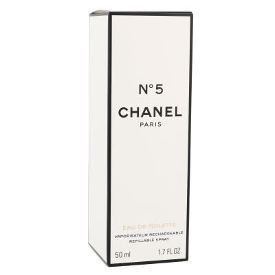Chanel N°5 Toaletna voda za žene za ponovo punjenje 50 ml