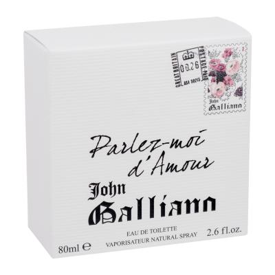 John Galliano Parlez-Moi d´Amour Toaletna voda za žene 80 ml