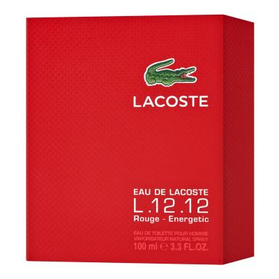 Lacoste Eau de Lacoste L.12.12 Rouge (Red) Toaletna voda za muškarce 100 ml