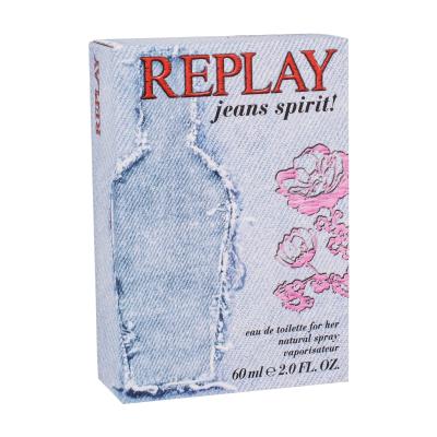 Replay Jeans Spirit! For Her Toaletna voda za žene 60 ml