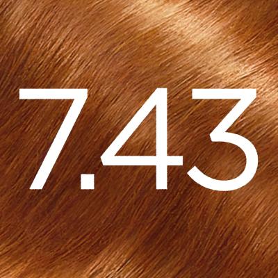 L&#039;Oréal Paris Excellence Creme Triple Protection Boja za kosu za žene 48 ml Nijansa 7,43 Dark Copper Gold Blonde