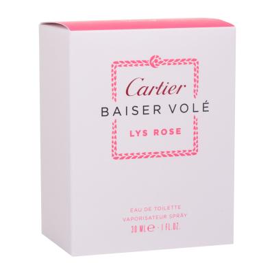 Cartier Baiser Vole Lys Rose Toaletna voda za žene 30 ml
