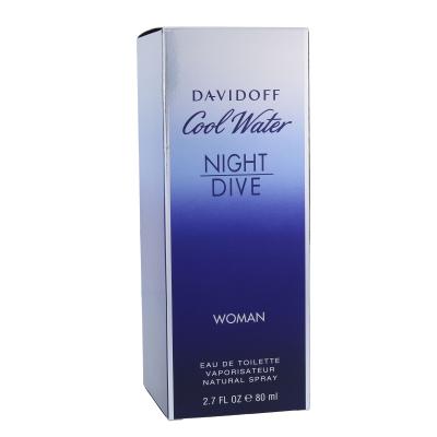 Davidoff Cool Water Night Dive Woman Toaletna voda za žene 80 ml