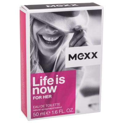 Mexx Life Is Now For Her Toaletna voda za žene 50 ml