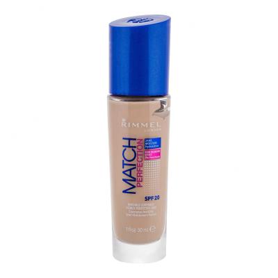 Rimmel London Match Perfection SPF20 Puder za žene 30 ml Nijansa 010 Light Porcelain