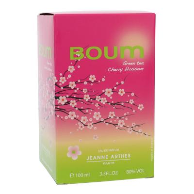 Jeanne Arthes Boum Green Tea Cherry Blossom Parfemska voda za žene 100 ml