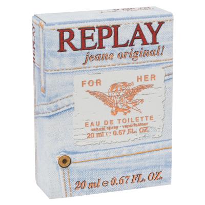 Replay Jeans Original! For Her Toaletna voda za žene 20 ml