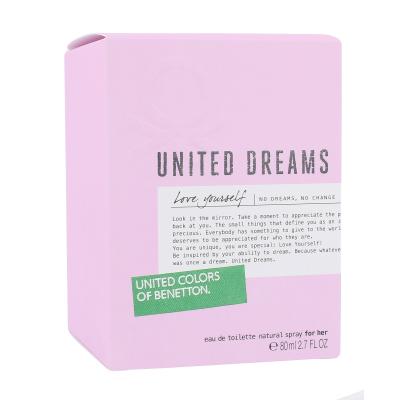 Benetton United Dreams Love Yourself Toaletna voda za žene 80 ml