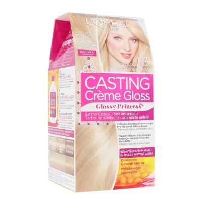 L&#039;Oréal Paris Casting Creme Gloss Glossy Princess Boja za kosu za žene 48 ml Nijansa 1021 Coconut Baby