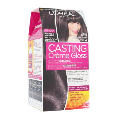 L&#039;Oréal Paris Casting Creme Gloss Boja za kosu za žene 48 ml Nijansa 316 Plum