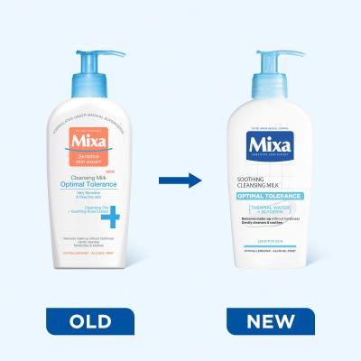 Mixa Optimal Tolerance Soothing Cleansing Milk Mlijeko za čišćenje lica za žene 200 ml
