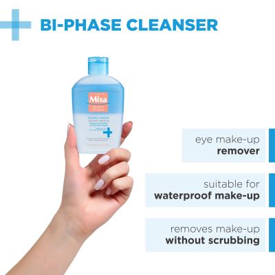 Mixa Optimal Tolerance Bi-phase Cleanser Odstranjivač make-upa za žene 125 ml