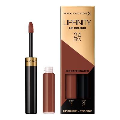 Max Factor Lipfinity 24HRS Lip Colour Ruž za usne za žene 4,2 g Nijansa 200 Caffeinated