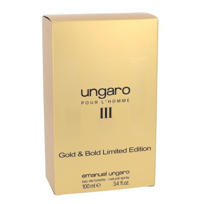 Emanuel Ungaro Ungaro Pour L´Homme III Gold &amp; Bold Limited Edition Toaletna voda za muškarce 100 ml