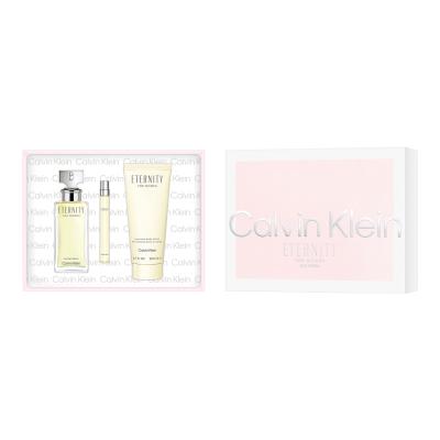 Calvin Klein Eternity Poklon set parfemska voda 100 ml + losion za tijelo 200 ml + parfemska voda 10 ml