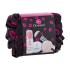 Dermacol Satin Poklon kutija podloga za šminku 30 ml + puder za fiksiranje Invisible 13 g Light + kozmetički kist Master 1 komad + kozmetička torba