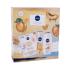 Nivea #Vitaminshake Poklon set gel za tuširanje Care & Apricot 250 ml + antiperspirant Fresh Orange 150 ml + maska za lice Q10 Plus C 1 kom