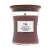 WoodWick Stone Washed Suede Mirisna svijeća 275 g