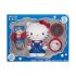 Hello Kitty Hello Kitty 2in1 Shower Gel & Shampoo Poklon set gel za tuširanje 400 ml + češalj sa ogledalom + gumice i kopča za kosu