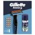 Gillette Sensor3 Sensitive Poklon set aparat za brijanje Sensor3 1 kom + rezervna glava Sensor3 5 kom + gel za brijanje Series Shave Gel Soothing Aloe Vera 75 ml