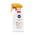 Nivea Sun Babies & Kids Sensitive Protect Spray SPF50+ Proizvod za zaštitu od sunca za tijelo za djecu 270 ml