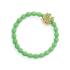 By Eloise London Bling Charms Gold Diamanté Clover Leaf Gumice za kosu za žene 1 kom Nijansa Apple Green