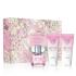 Versace Bright Crystal Poklon set toaletna voda 50 ml + losion za tijelo 50 ml + gel za tuširanje 50 ml
