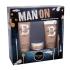 Tigi Bed Head Men Clean Up Poklon set šampon 250 ml + balzam Clean Up Peppermint 200 ml + vosak za kosu Matte Separation Wax 85 g