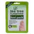 Xpel Tea Tree Tea Tree & Peppermint Deep Moisturising Foot Pack Maska za stopala za žene 1 kom