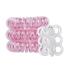 Invisibobble Original Poklon set gumica za kosu Original 3 ks Rose Muse + gumica za kosu Nano 3 ks Crystal Clear