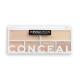 Revolution Relove Conceal Me Concealer & Contour Palette Paleta za konturiranje za žene 11,2 g Nijansa Fair