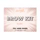 Barry M Brow Kit Paletica za obrve za žene 4,5 g Nijansa Dark