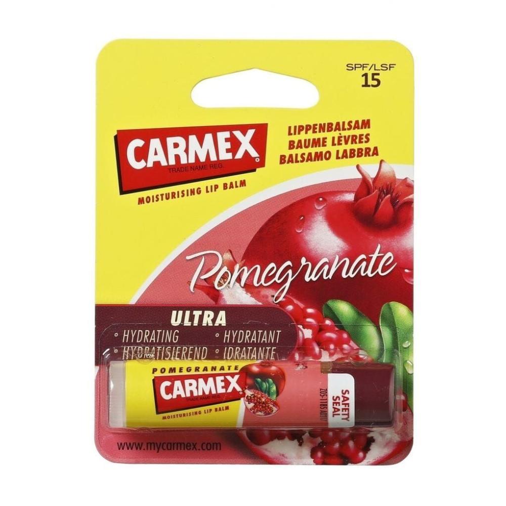 Carmex Ultra Moisturising Lip Balm Pomegranate SPF15 Balzam za usne za